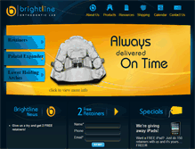 Tablet Screenshot of brightlinelab.com